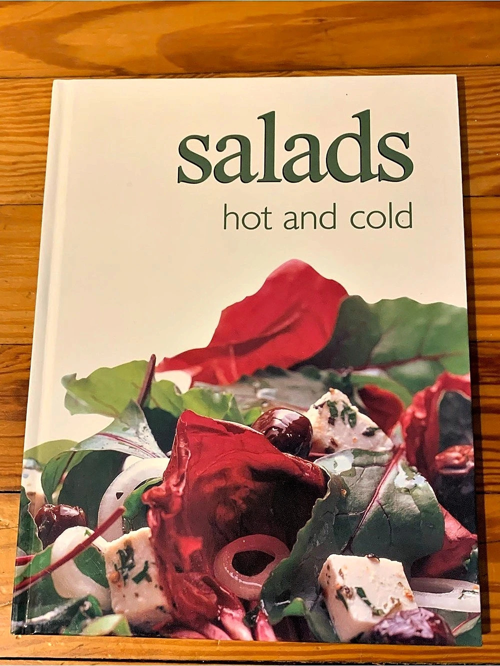 Trident Press International Salads: Hot and Cold Cookbook ( 80 pages )